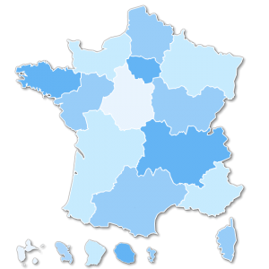 carte france dom