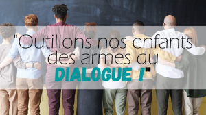 Vignette outillons enfants armes dialogue