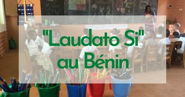 Image a la une Laudato si au benin