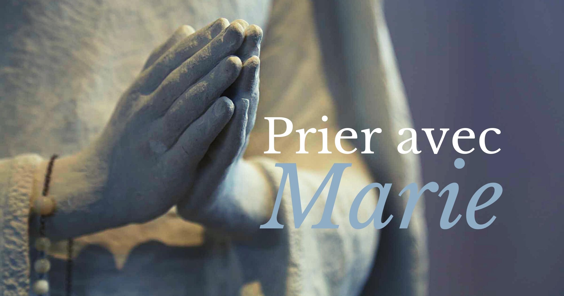 Actualités Vignette Prier avec Marie