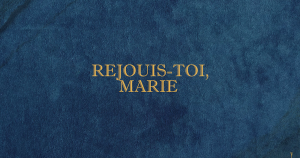 Vignette Facebook Rejouis toi Marie Emmanuel music