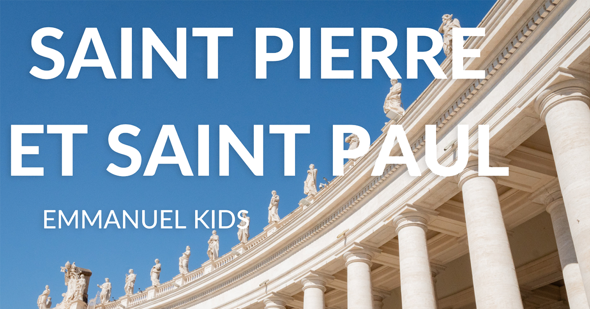 Vignette Facebook saints Pierre Paul Kids