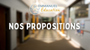 Nos propositions