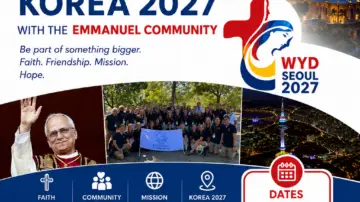 Express Your Interest Now! World Youth Day (WYD) 2027 will take place in Seoul, South Korea from 3-8 August 2027.