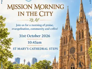 Mission Morning 31-10-2026 St Mary's Cathedral
