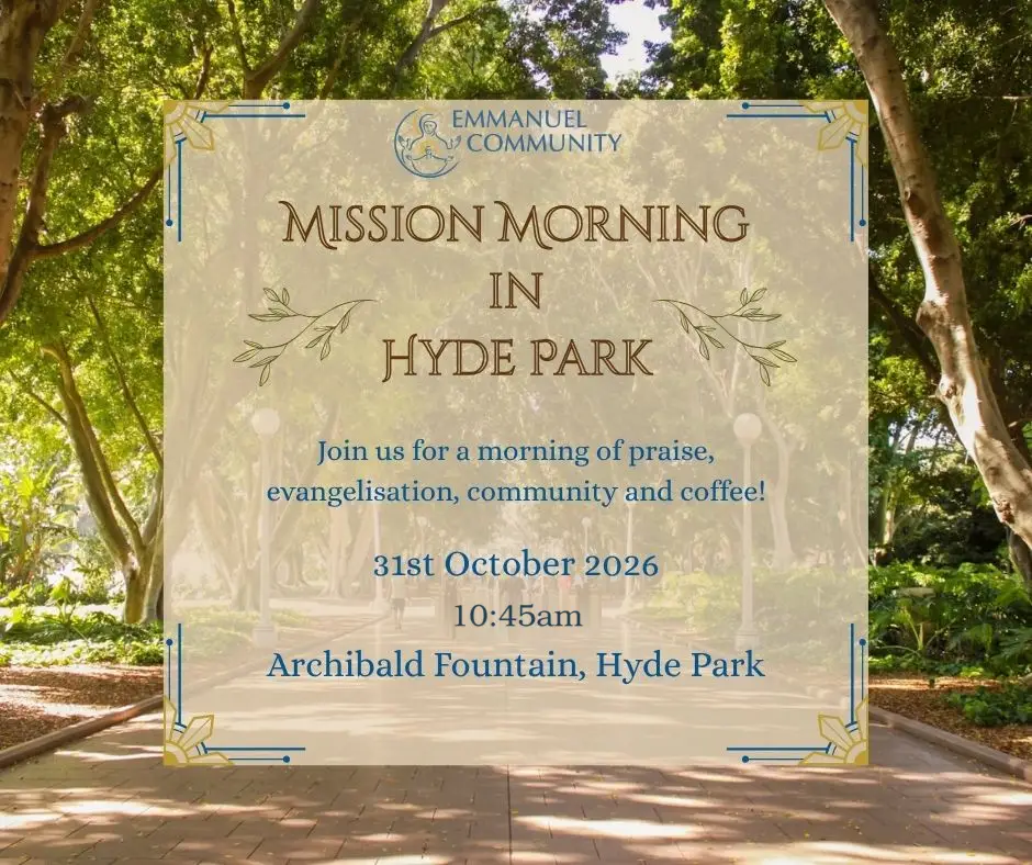 Mission Morning 31-10-2026 Hyde Park